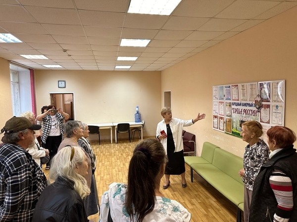 Выезд в организацию «Общество слепых»