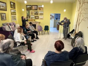 Концерт волгоградского волонтёра фонда «Старость в радость»