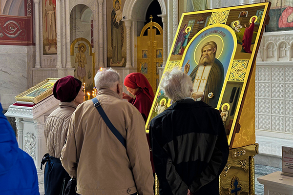Поездка в кафедральный собор Александра Невского