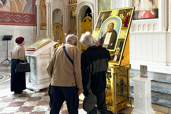 Поездка в кафедральный собор Александра Невского