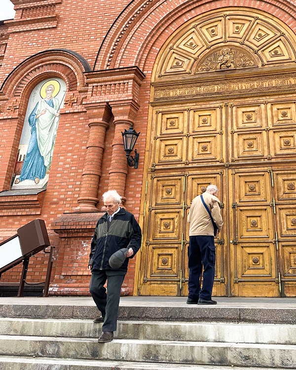 Поездка в кафедральный собор Александра Невского